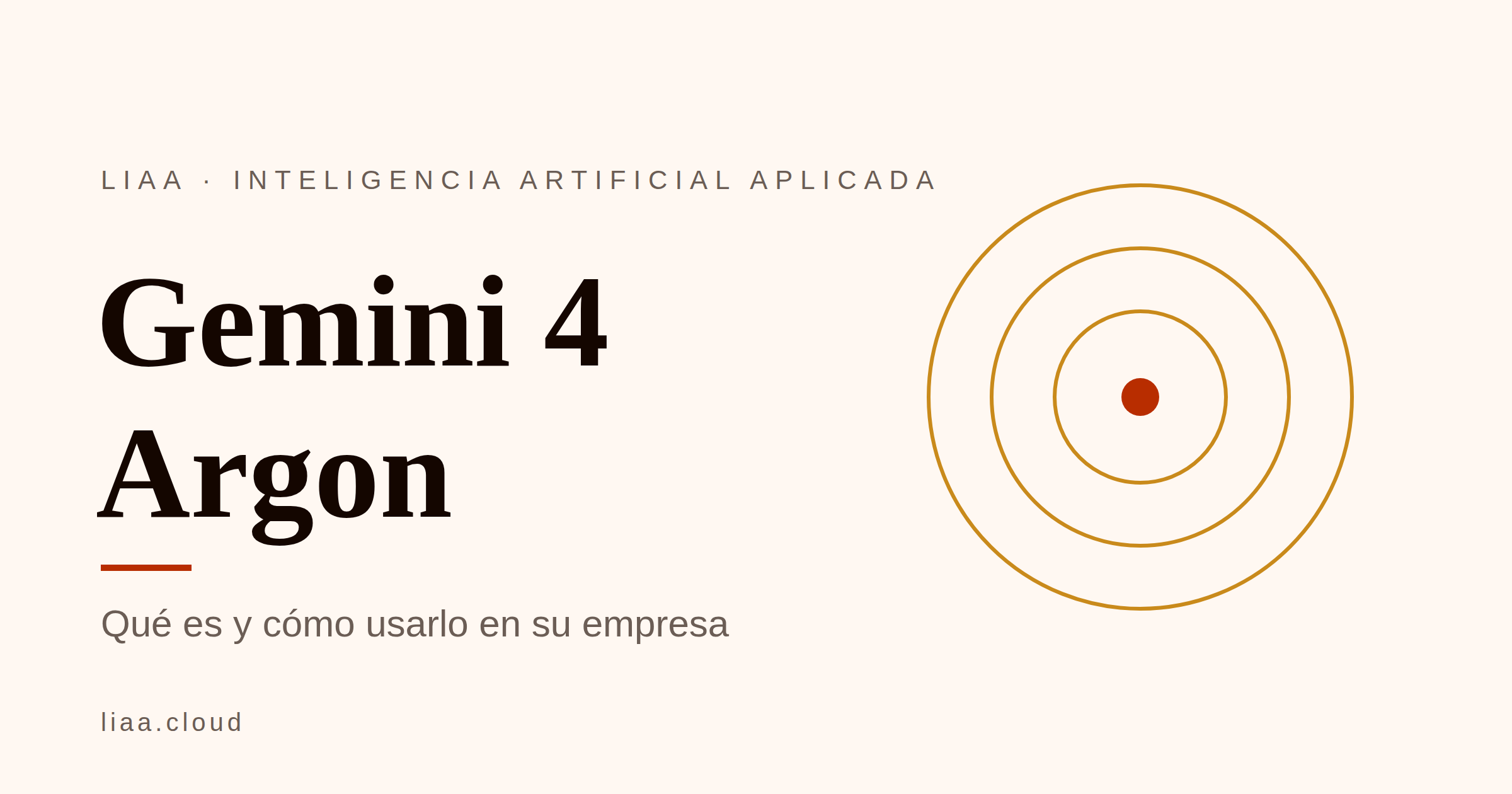 Portada: Gemini 4 Argon, qué es y cómo usarlo en su empresa | LIAA